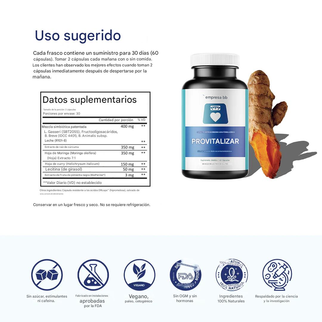 Porvitalize - El mejor probiótico natural para la menopausia