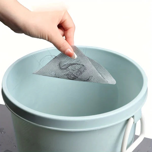 DrenaClean - Malla para desagüe, evita obstrucción (Pack de 15 y 30)