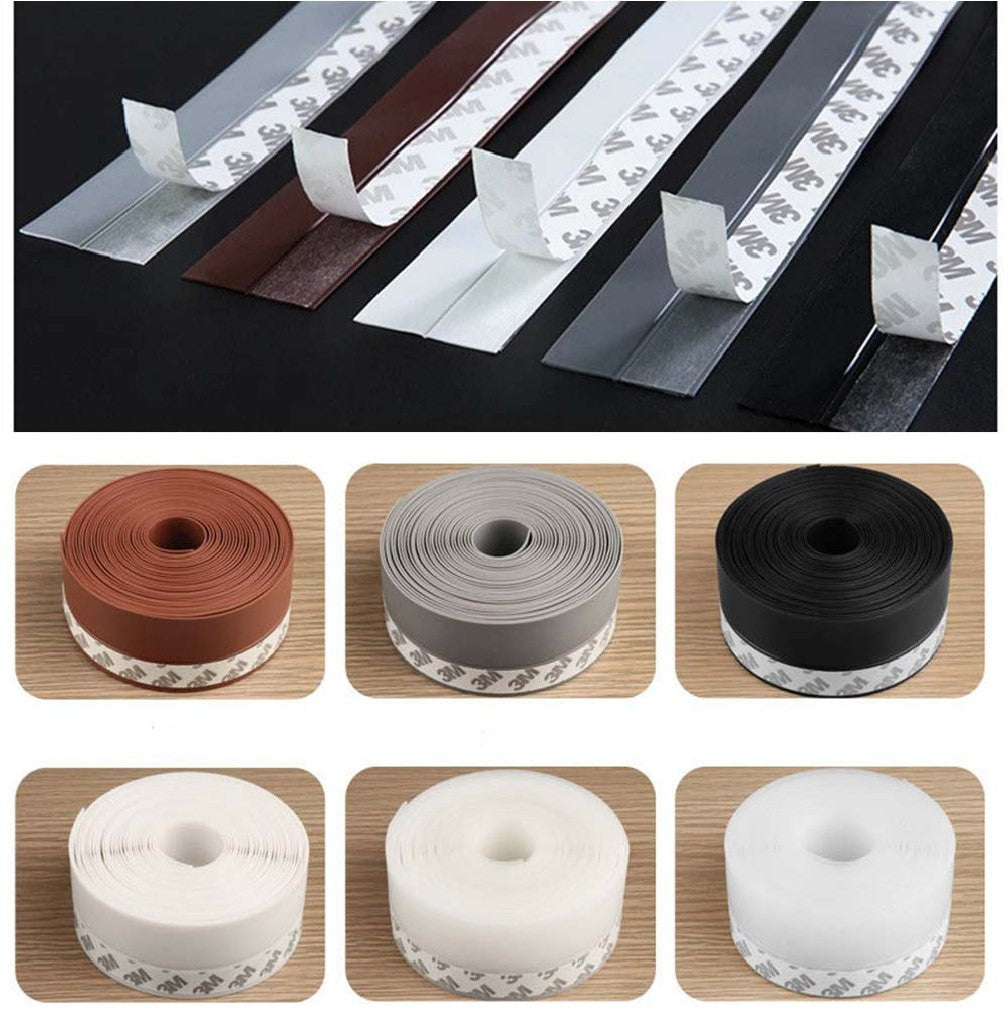 Tira de sellado de silicona multifunción, 3 metros