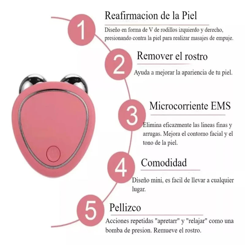 BeautySpa®️ Masajeador facial microcorriente