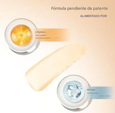 Bálsamo para ojos con vitamina C que ilumina y reduce la hinchazón