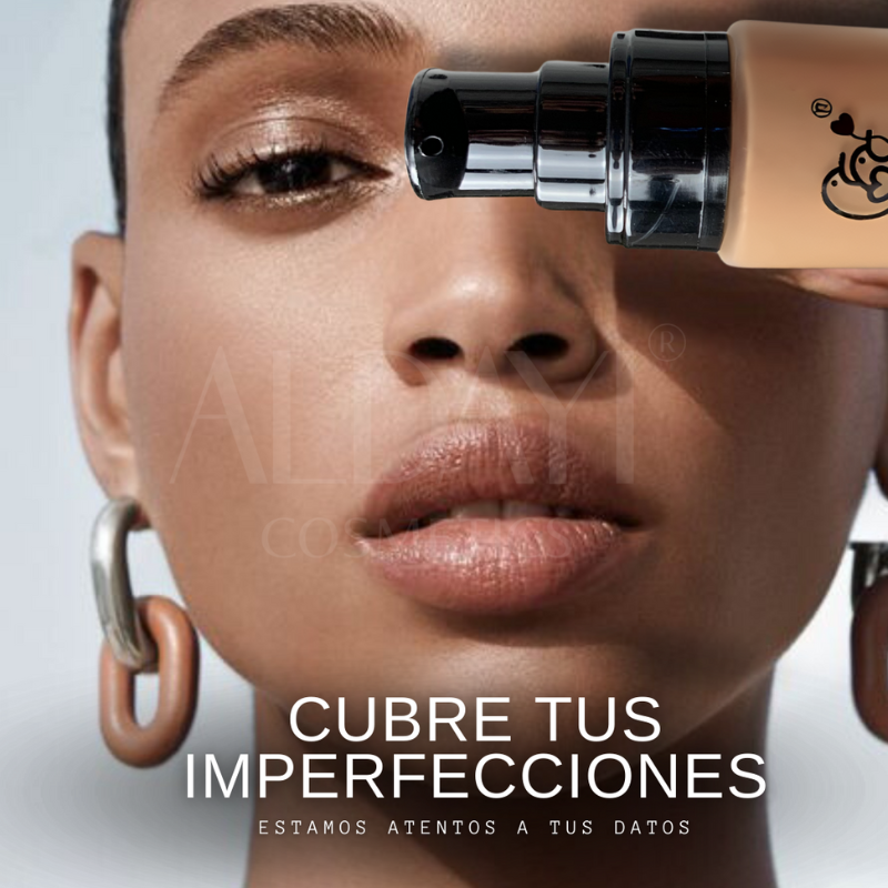 Base maquillaje correctora con propiedades antiedad para la piel