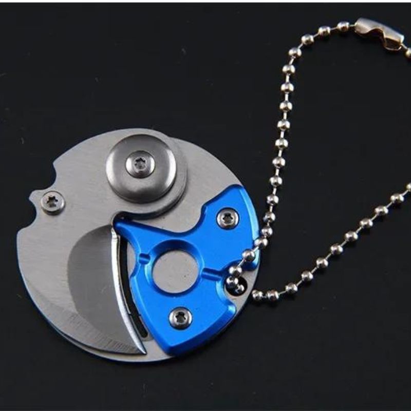 MINI LLAVERO NAVAJA CIRCULAR PLEGABLE