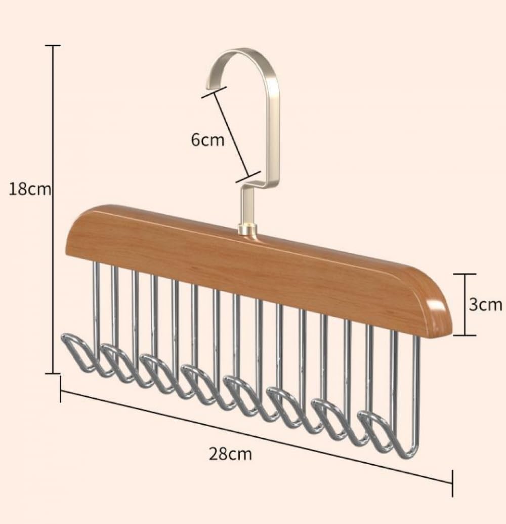 Gancho 8 en 1 para colgar blusas, ropa interior