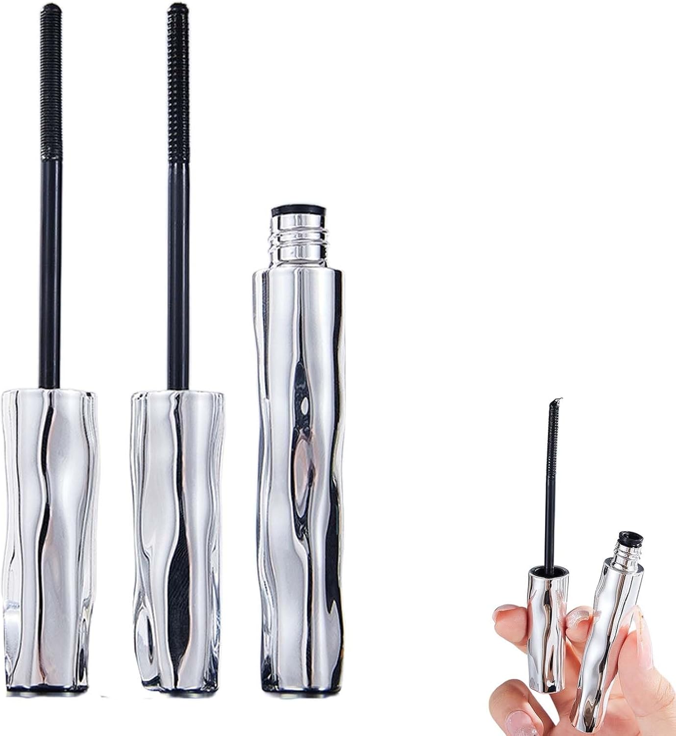 Máscara de pestañas abundantes resistente al agua y sudor