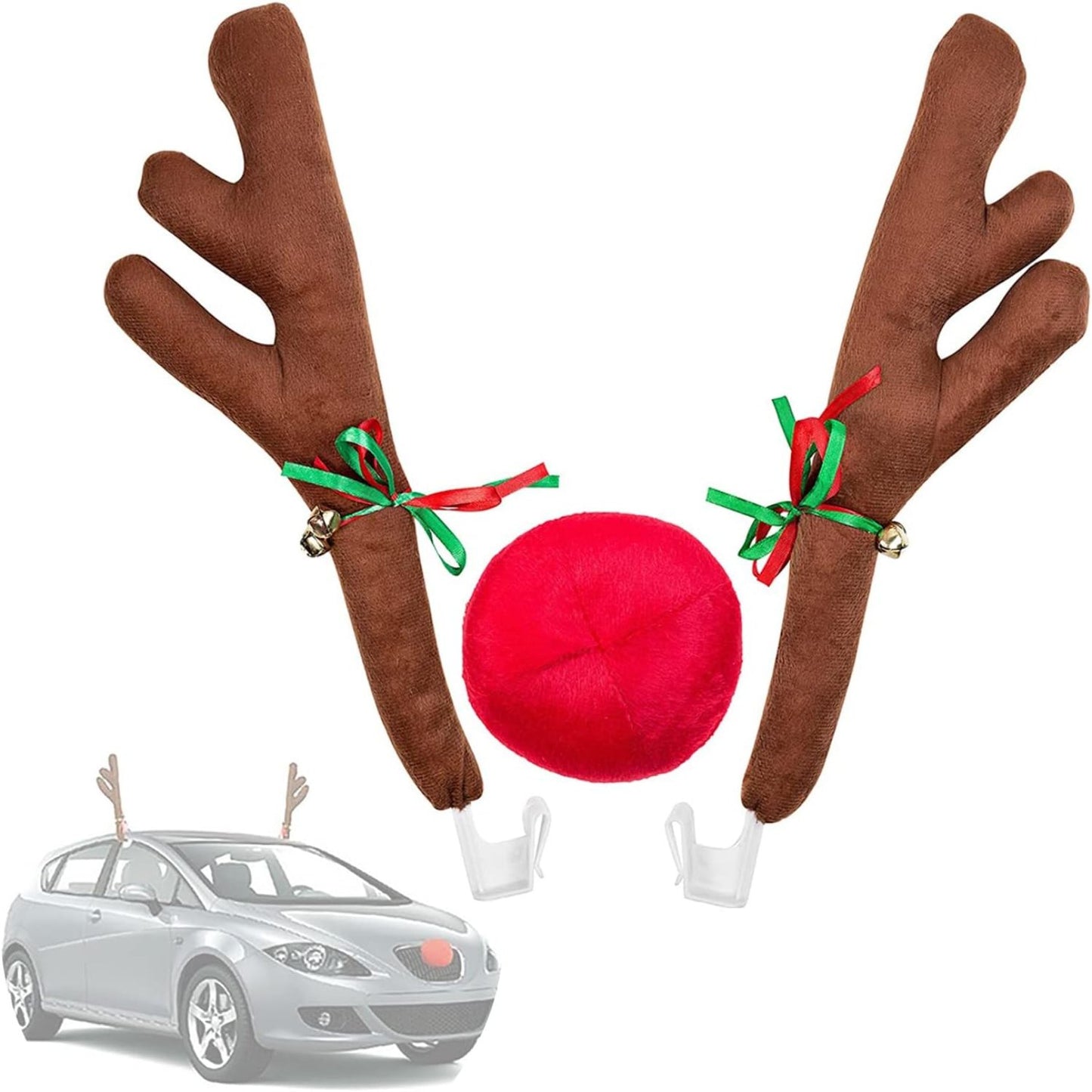 Rodolfo el reno - Cachitos y nariz de reno Navidad