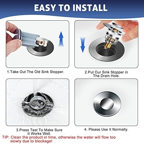 TAPÓN UNIVERSAL PARA LAVABO ANTIOBSTRUCCIÓN