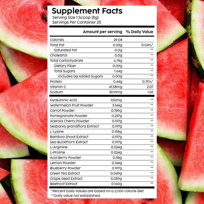 Potenciador de colágeno con 100 mg de ácido hialurónico