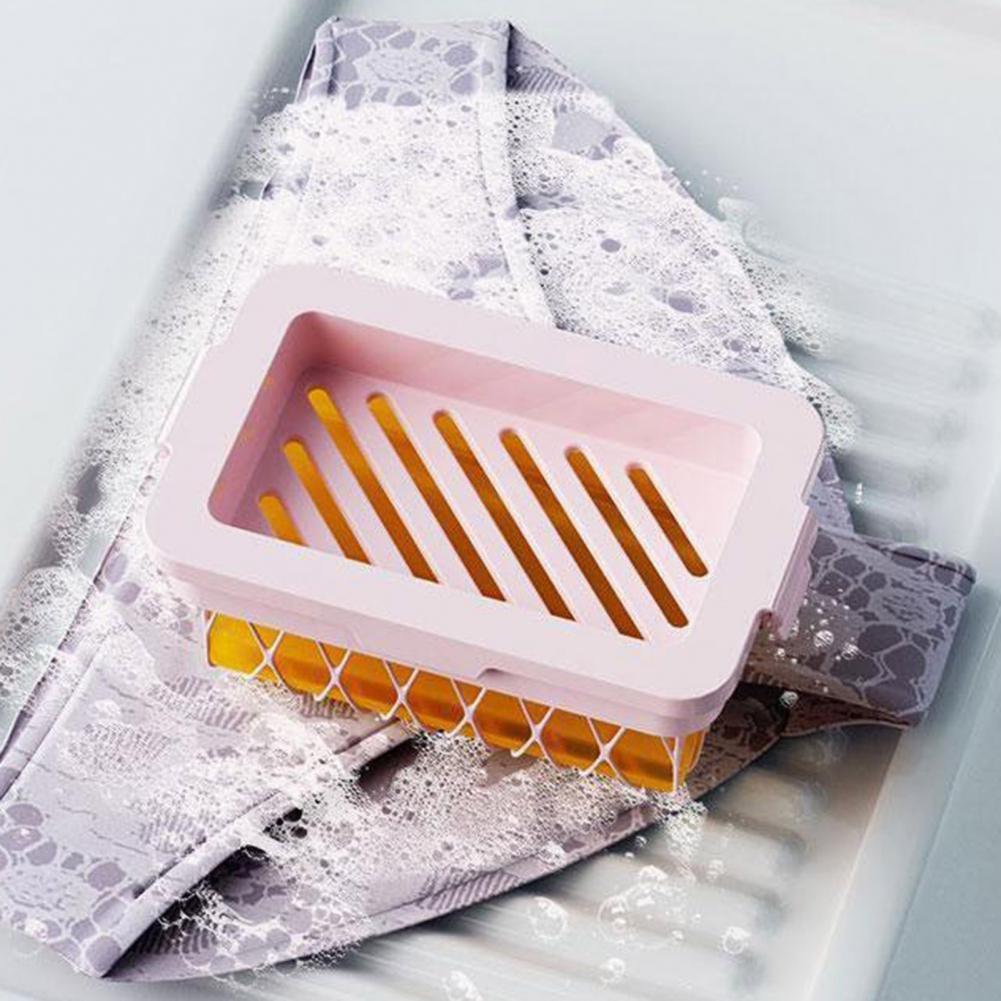 Caja de burbujas de jabón para lavado de ropa multifuncional