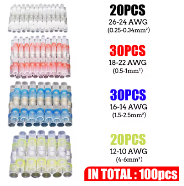 ElectroBran - Conectores de cables, soldador, termoretráctil