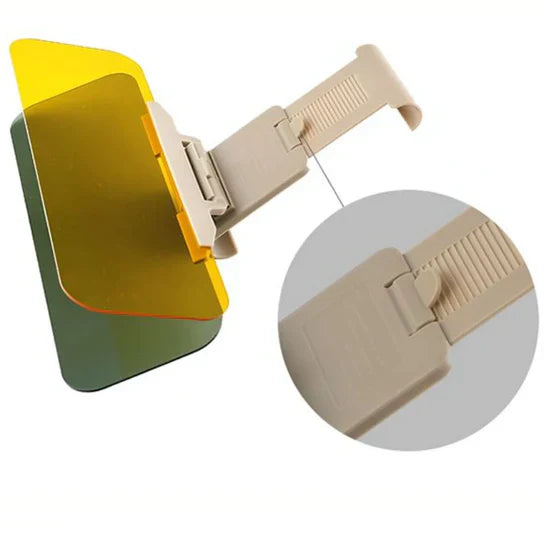 extensor de visera antideslumbrante día y noche 2 en 1