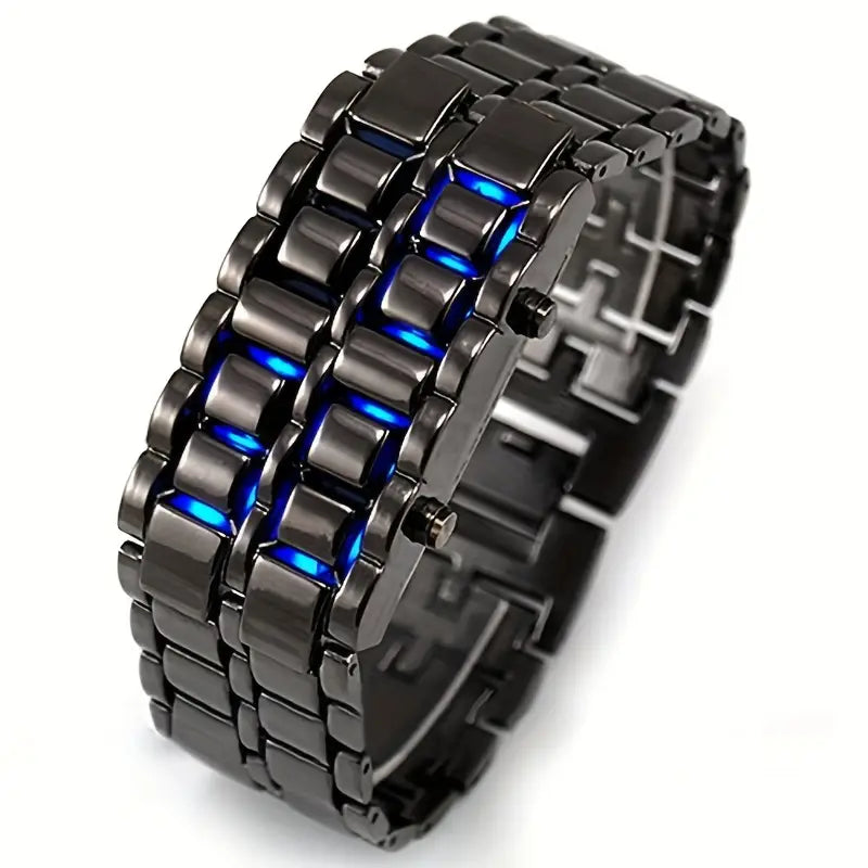 Reloj De Pulsera Digital Led Estilo Lava