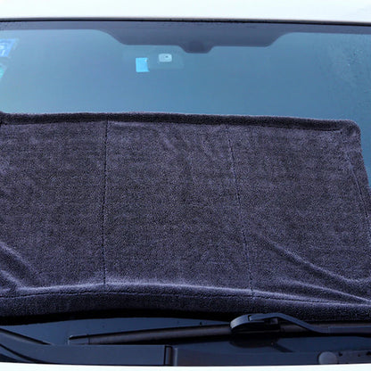 Toalla de microfibra de bucle trenzado super absorbente (40 x 60 CM)