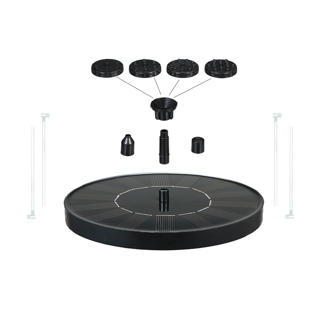 Fuente solar de jardín · OasisSolaire™