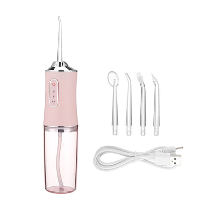 DentalWhite - Irrigador Oral Recargable 4 Boquillas