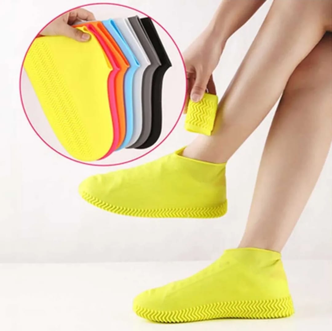 CUBRE CALZADO IMPERMEABLE ANTI CAIDAD LLUVIA