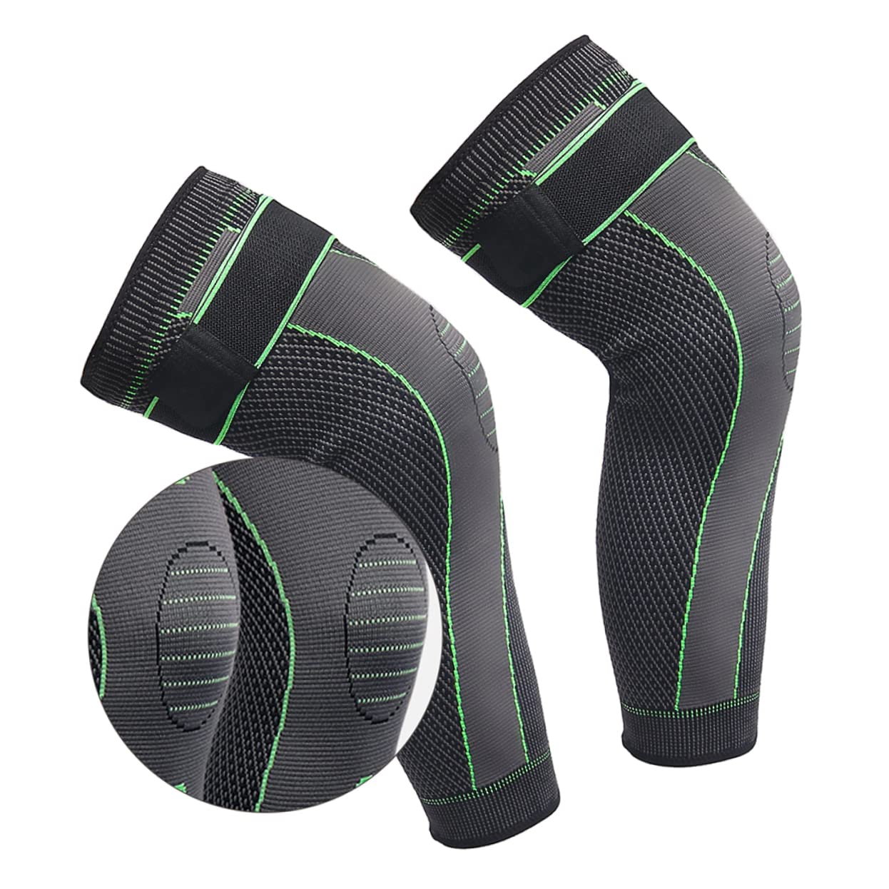 Rodillera autocalentable de acupresión con turmalina KNEECA