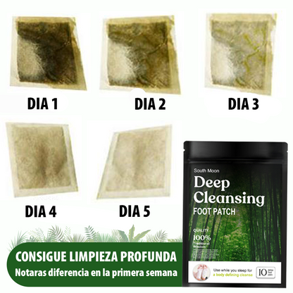 PARCHES PARA PIES ELIMINACIÓN DE TOXINAS (SET X10PCS)