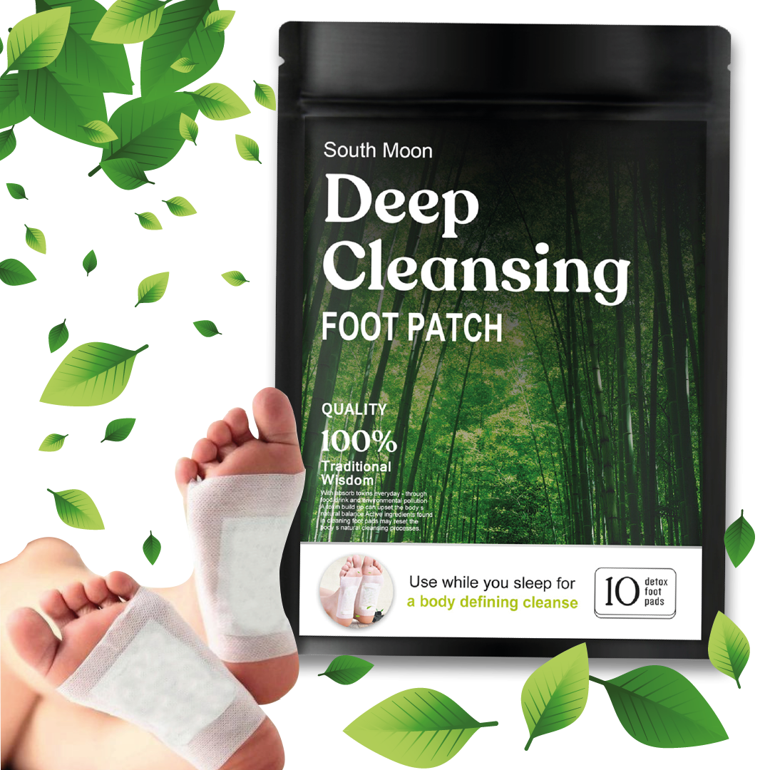 PARCHES PARA PIES ELIMINACIÓN DE TOXINAS (SET X10PCS)