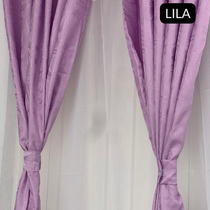 CORTINA JAQUARD PARA EL HOGAR