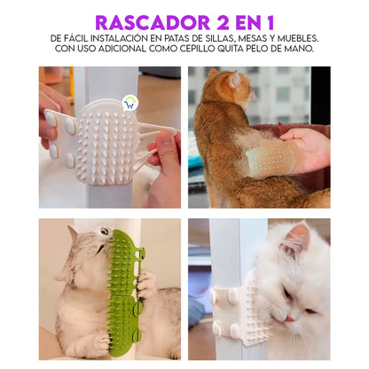 CEPILLO PARA ESQUINAS  AJUSTABLE PARA RASPAR Y FROTAR PARA MASCOTA