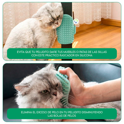 CEPILLO PARA ESQUINAS  AJUSTABLE PARA RASPAR Y FROTAR PARA MASCOTA