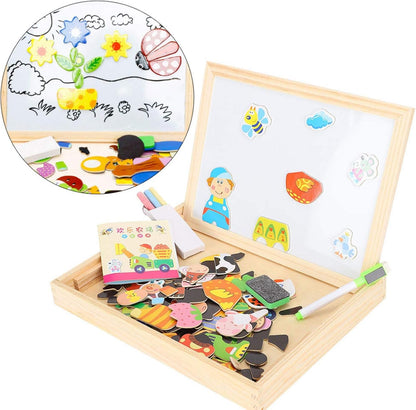 PIZARRA PARA DIBUJOS Y ROMPECABEZAS 100 PIEZAS