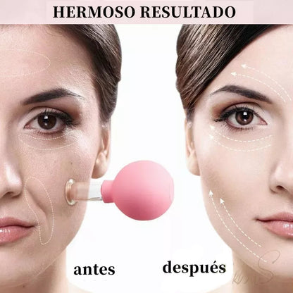 Masajeador Facial con Ventosas (PAGA 2 LLEVA 4)
