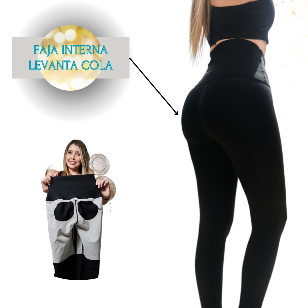 Leggings de cintura alta con control de abdomen