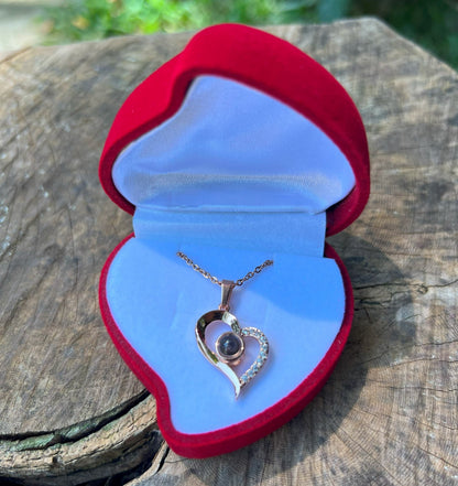 Collar Love + caja de lujo