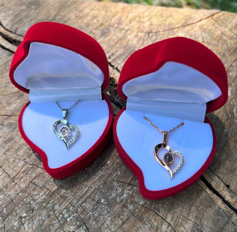 Collar Love + caja de lujo