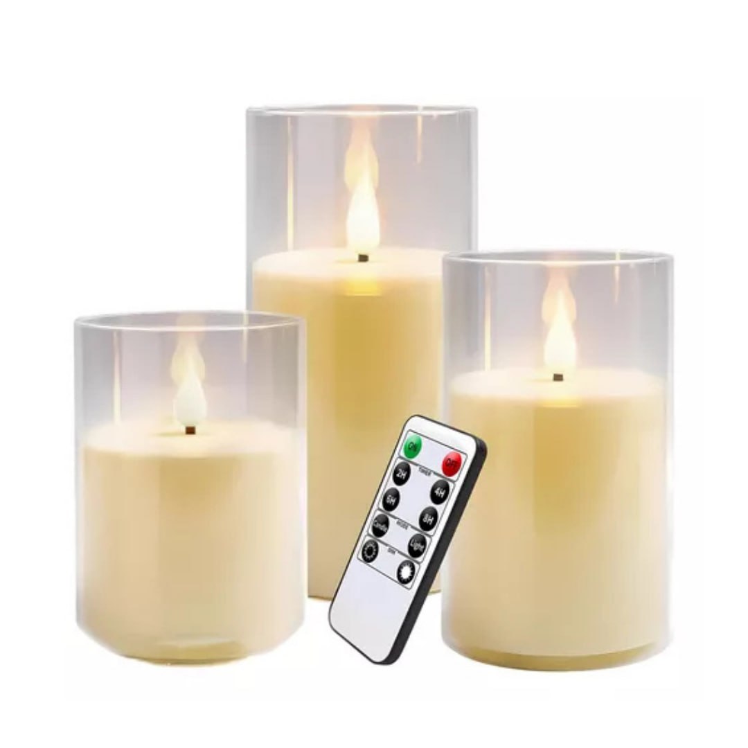 Decora - Velas reales sin llama