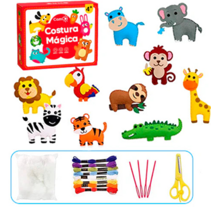 Kit de costura mágico - Manualidades Montessori