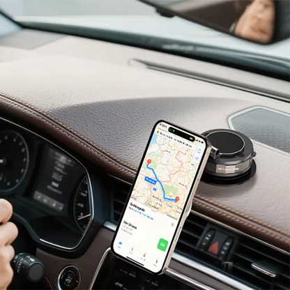 Soporte magnético para teléfono con ventosa ajustable de 360°