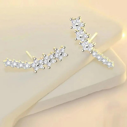 pendientes flores y estrellas fugaz