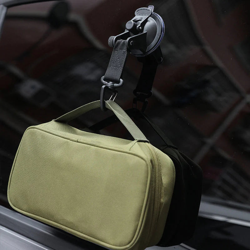 Par de Fuertes ventosas de vacío con gancho.