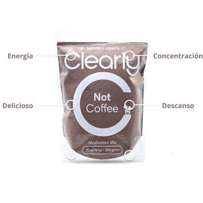 Clearly Not Coffee - Impulso equilibrado de energía y concentración