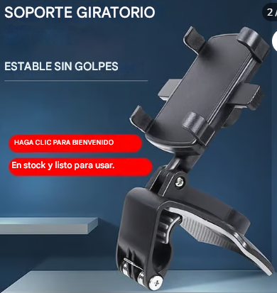 Carplus I Soporte de teléfono giratorio de 360 grados para el tablero del automóvil