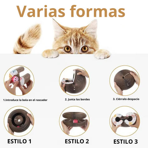 Rascador para Gatos con varias formas | MichiCat