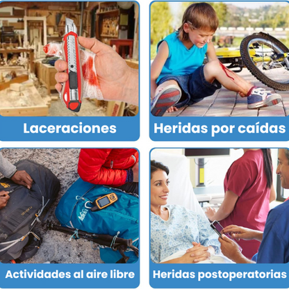 Kit de cierre de heridas sin costura RHINO RESCUE