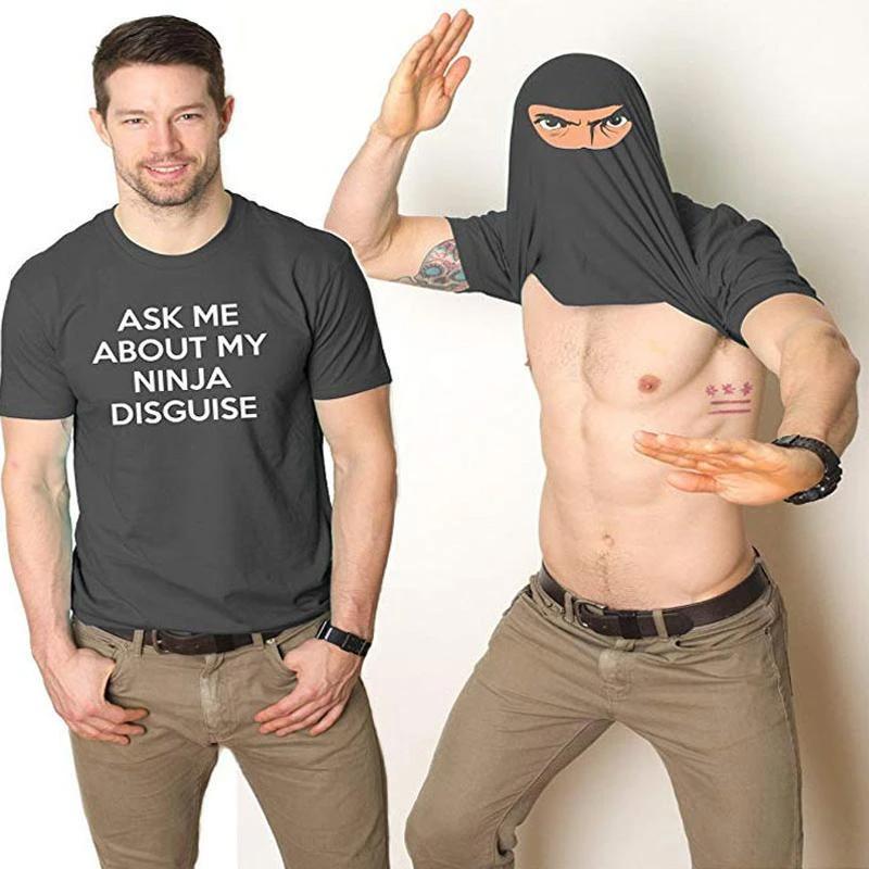 Camiseta disfraz de ninja