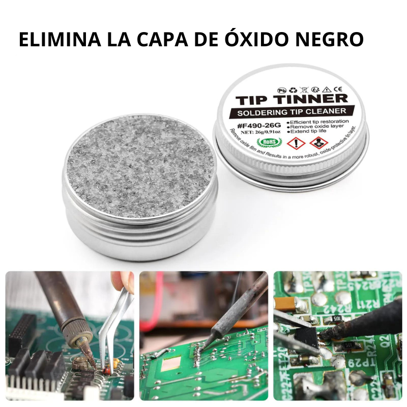 Soldier force - Pasta limpiadora refrescante para puntas de soldadura