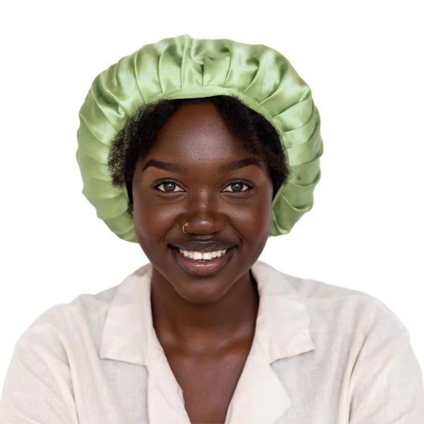 Gorro de seda para dormir