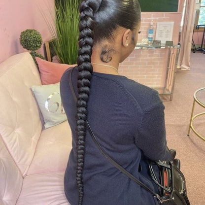 Extensiones de cabello en forma de trenzas | BRADELLA