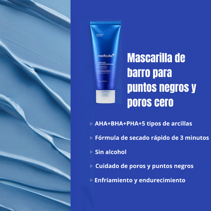 Zero pore mascarilla de barro limpiadora