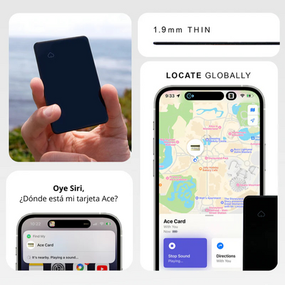 AceCard™ - Rastreador del tamaño de una tarjeta