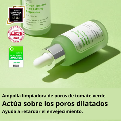 GreenTomate - Esencia reparadora de poros de tomate verde