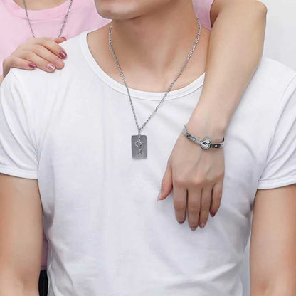 Pulsera llave del corazón con collar® Imágen