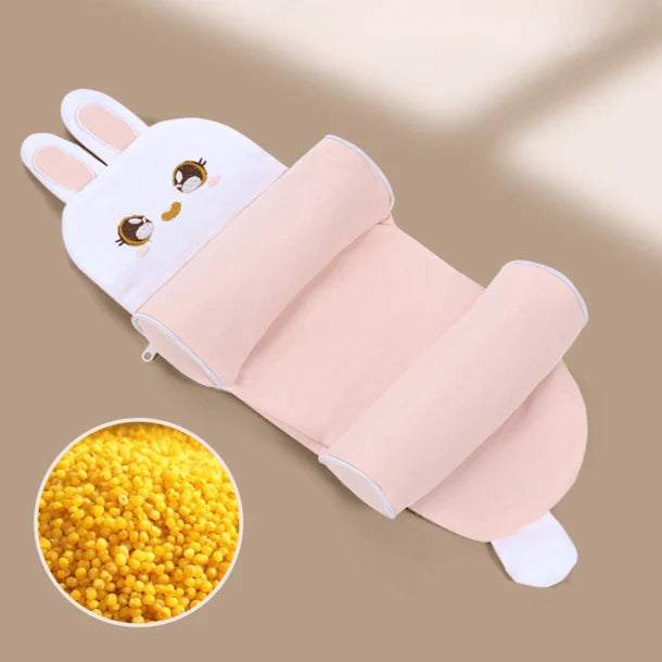 Almohada para recién nacidos con protección para la cabeza