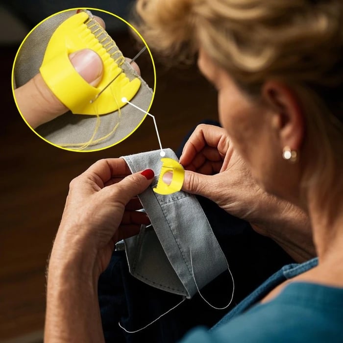 Easycut (2 por 1) Herramientas de costura de bordes para principiantes y personas mayores